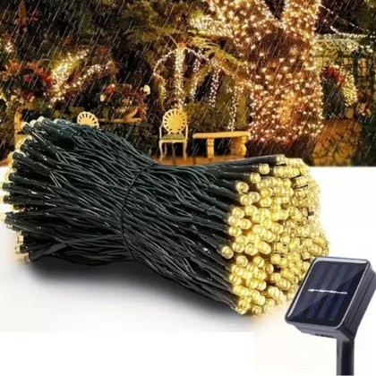 solar cristmast light yelloy4